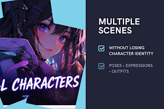 create consistent ai characters for your game or story