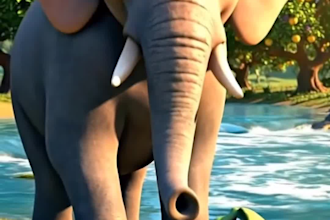 create amazing ai animated stories, video art, and fun 3d cartoons for kids