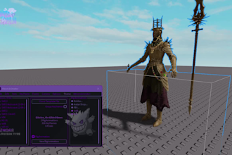 do custom roblox fps weapon gun animation with gun reload shoot for your game
