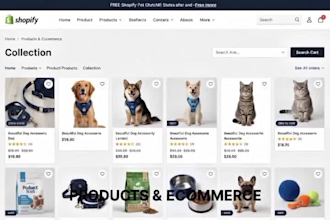 build, redesign or customize your shopify store