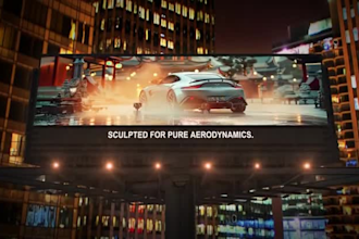 create 3d sports arena jumbotron and led screen visuals