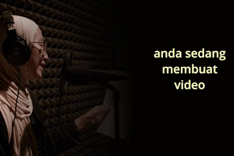 provide a natural and engaging indonesian voiceover