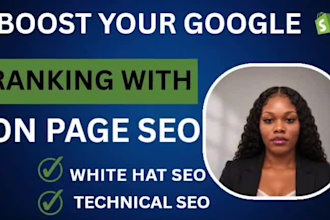 do on page SEO and technical optimization service