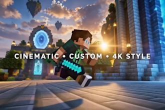 create an epic minecraft server trailer for your server