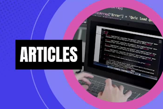 write SEO blogs, articles and social media content