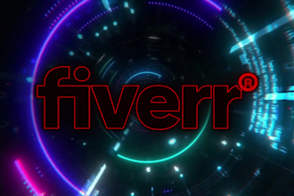 do classy vj loop  dj visuals and logo animation