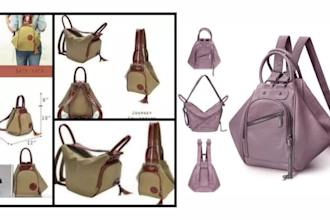 create convertible backpck techpack design tote style functionality shoulder bag