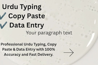 urdu typing and copy paste