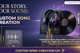 create custom songs for anniversaries, weddings, and special occasions