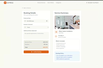build a fullstack local services marketplace