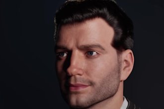 realistic 3d game character 3d metahuman daz3d 3d character model unreal engine5