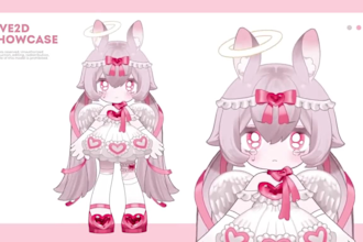 design png tuber character, live 2d vtuber model, png tubers avatars