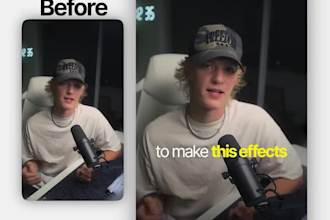 professionally edit videos, reels, shorts and to subtitles