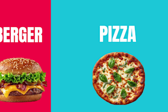 design professional restaurant food promo banners and social media ads