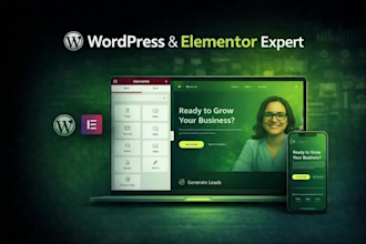 design a modern, responsive, SEO friendly website for your business