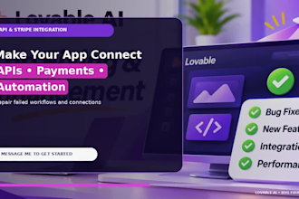integrate lovable supabase stripe apis and n8n automation