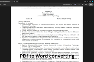 convert PDF to word, excel, and powerpoint