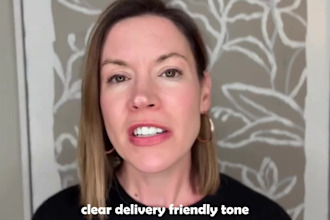 english spokesperson human ugc selfie video spokesperson female spokesperson