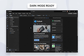 code dark mode proof HTML email templates that does n break in outlook