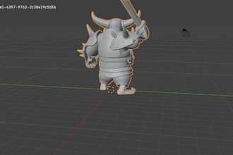 create professional blender 3d models for you