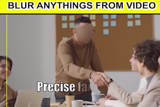blur face, logo, and sensitive data in your videos