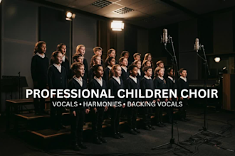 compose and produce kids songs and children choir music for your project