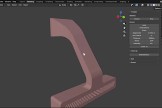 create, repair, or modify stl files, cad for 3d printing