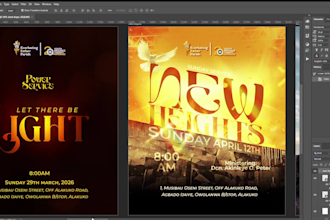 design powerful church social media flyers and posters