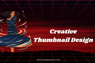 provide you creative youtube thumbnail