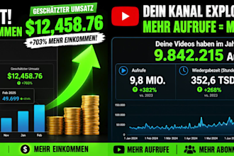 erstelle und automatisiere lhren erfolgreichen youtube kanal