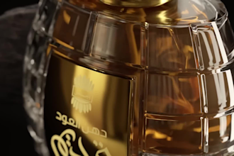 create 3d perfume bottle models, renders and 360 ecommerce videos