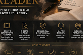 give detailed beta reader feedback