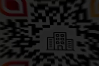 design custom 3d gradient qr code with logo