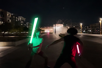 add lightsaber effects to you short video clips