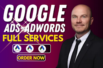 setup google ads PPC campaigns, adwords, ga4 ecommerce tracking, ppc ads manager