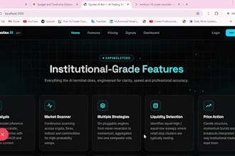 build custom ai trading bot and autonomous ai agent workflow