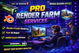 render your blender animation fast render farm