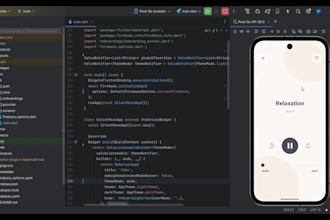 develop flutter ai chatbot app with firebase and openai API