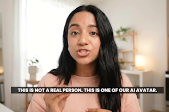 create ai avatar spokesperson and ai ugc video ads