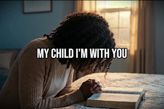 create a cinematic worship, gospel and praise lyric video