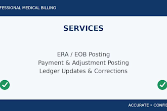do professional US medical billing and payment posting