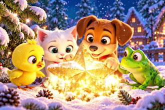 create 3d christmas animation, new year videos and holiday greetings
