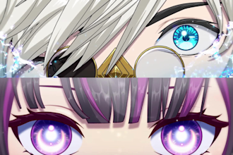 do an eye banner animation