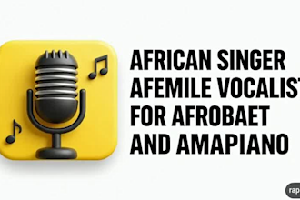 be your african singer and female vocalist for afrobeat and amapiano
