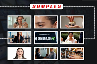 promotional marketing video or commercial short video ads for business