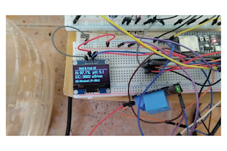 program esp32 iot project with google sheets