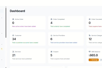 build a custom laravel website with admin dashboard
