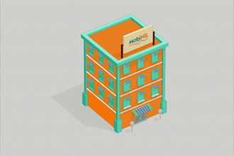create 2d style motion graphics on 3d objects with c4d
