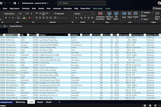 data entry, data cleaning, validation, analysis and reports