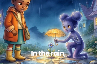 do 3d watercolor book trailer, cinematic book video for children book animation